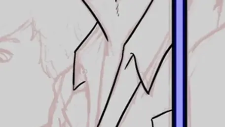 Lustful ebony blonde babe art bends over HD