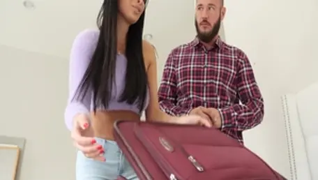 Stunning french brunette Anissa Kate agrees to hardcore sex