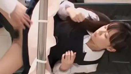 Kinky amateur voyeur gets rough drilled