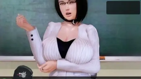 Naughty & kinky college student hentai instruction