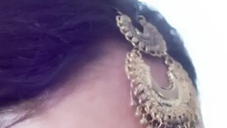 Horny Muslim lesbo pussy eating and sensual kissing in HD