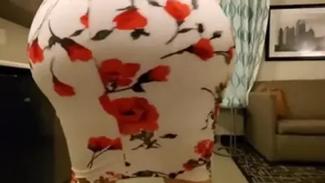 Latina in a dress doggy fuck HD