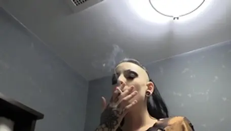 Undercoversluts: Petite teen chick taboo smoking