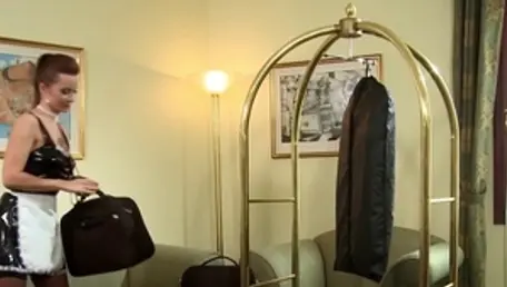 Sucking dick among MILF in sexy stockings HD