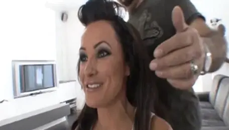 Lisa Ann in raw homemade cock sucking