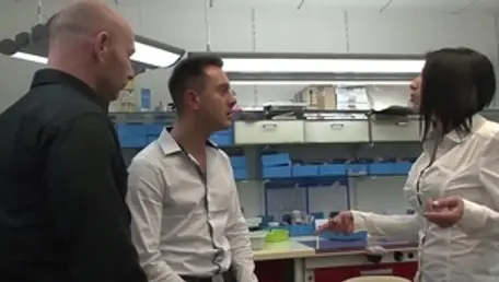 Hard ramming together with chef