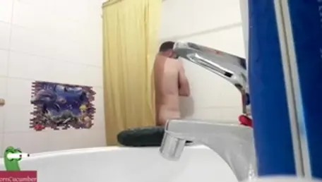 Desi-Tante braucht harten Nagelabbruch unter der Dusche, HD