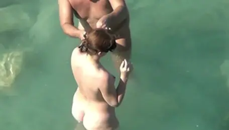 Nude Beach Dreams: Riding a dick outdoors HD