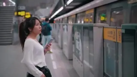 Asian teen facesitting