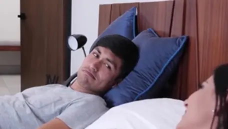 Naughty brunette drained