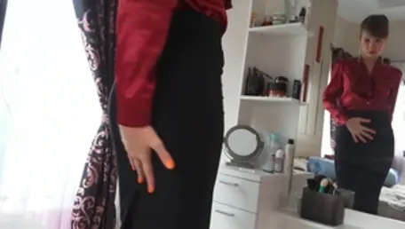 Nailing alongside natural cougar