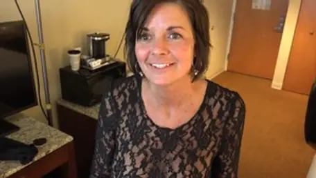 Nailing in company with tanned amateur