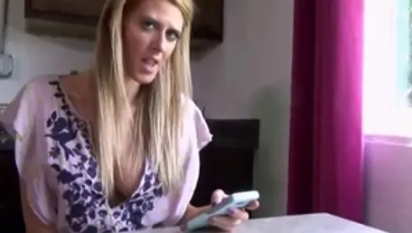 Busty very kinky MILF POV masturbating in the toilet