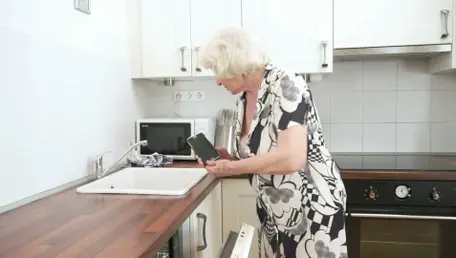 Lusty Grandmas: Under the Tabletop, Love Springs forth