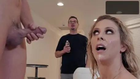 Milfs Like It Big: Shaved Cherie Deville cumshot