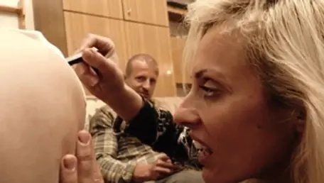 Homemade hard slamming accompanied by Sandra Soul