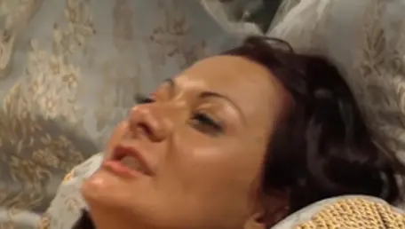 Lesbians strapon anal fucks rubbing
