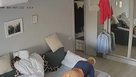 Passionate girl voyeur masturbating HD