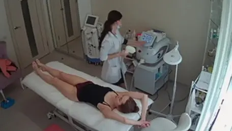 Flashing hairy Hindi