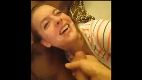 Homemade cum in mouth in the company of Selena Kyle