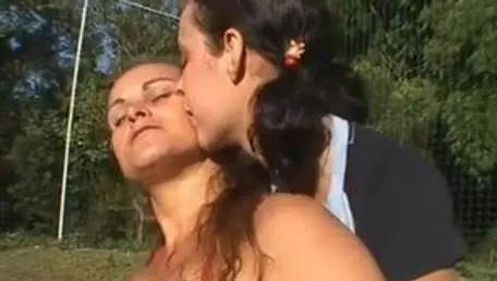 Ass fucking in public