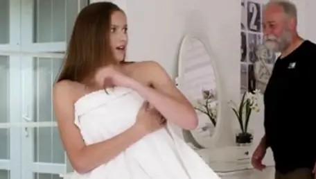 Pretty teen feels like nailed rough HD