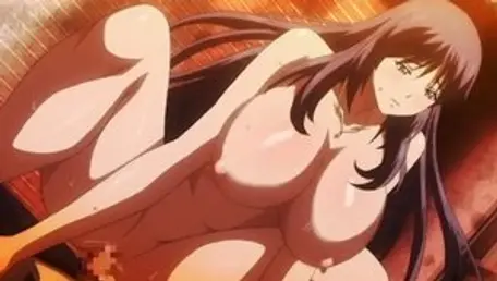 Passionate MILF gangbang outdoors