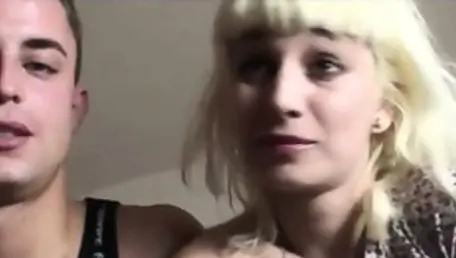 Homemade rough nailing with young stepsister