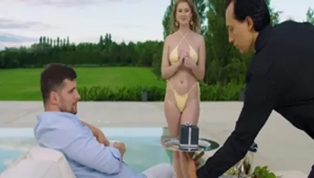 Petite pawg POV masturbation outdoors