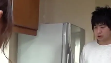 Young japanese MILF sucking dick in HD