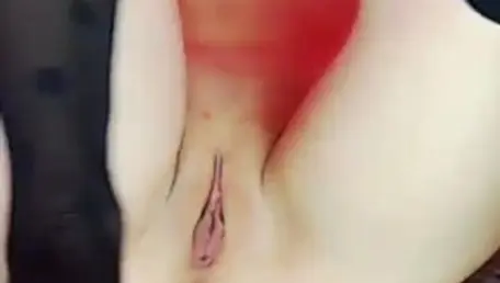 Pretty japanese german lesbian rubbing on live cam
