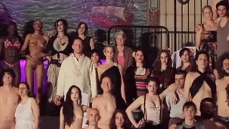 Sarah Small and Autumn Rain orgy at the party