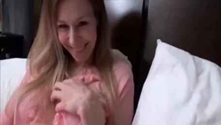 Hawt busty slut pussy fuck during sleepover