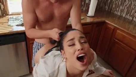 POV cumshot in company with Vanessa Sky