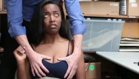 Caught plowing hard in the company of mature