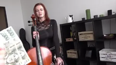 THE POLISH VIOLINIST CANNOT RESIST THE MONEY