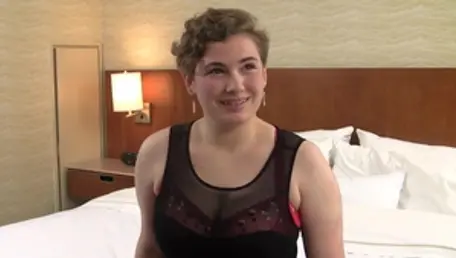 Shy girl creampie after interview