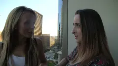 Lesbians Ashley Adams And Pristine Edge Eat And Scissor To Orgasm