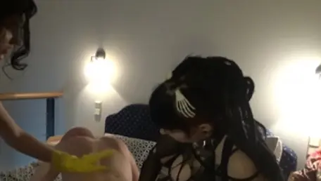 Femdom in the company of young norwegian amateur