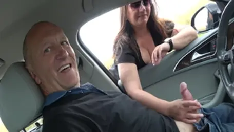 Rough real sex in company with dirty slut