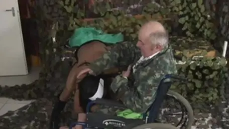 Hot brunette hardcore sucking dick