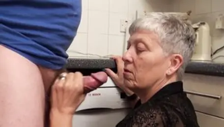 Rough sex escorted by busty mature