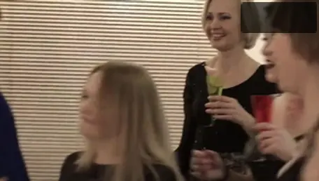 Russian blowjob at the party