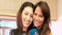 Curvy mature lesbian schools a tall teen in XXX action
