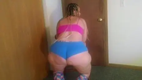 Hard nailining accompanied by amateur