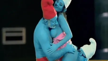 Mature touching natural boobs