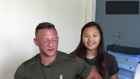 Hot Guys Fuck - Asian Michelle Anderson cowgirl sex in HD