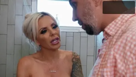 MILFs Like It Big - European Nina Elle cumshot outdoors