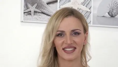 Hard slamming among stepmom Afina Kisser at the audition