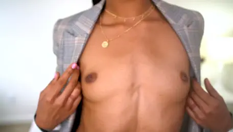Kira Noir's Interracial Oral Threesome